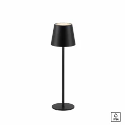 Luminaires Leuchten Direkt Lampe de table Leuchten-Direkt EURIA LED Noir, 1 lumière