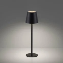 Luminaires Leuchten Direkt Lampe de table Leuchten-Direkt EURIA LED Noir, 1 lumière