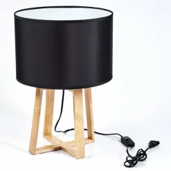 Lampes En Tissu-hofstein Lampe de table Leukerbad Écru, 1 lumière