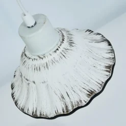 Luminaires Rustiques-hofstein Lampe de table Lomas Blanc, 1 lumière