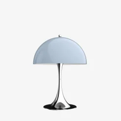 Lampe Design-Luminaires Louis Poulsen Lampe de table Louis Poulsen Panthella 320 Chrome, 1 lumière
