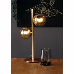 Luce Design Lampe de table NEPTUN Laiton, 2 lumières