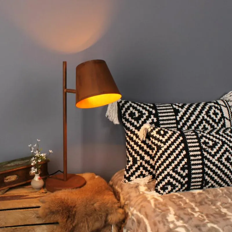 Lampes Vintages & Rétros-Luce Design Lampe de table Luce-Design Colt Rouille, 1 lumière