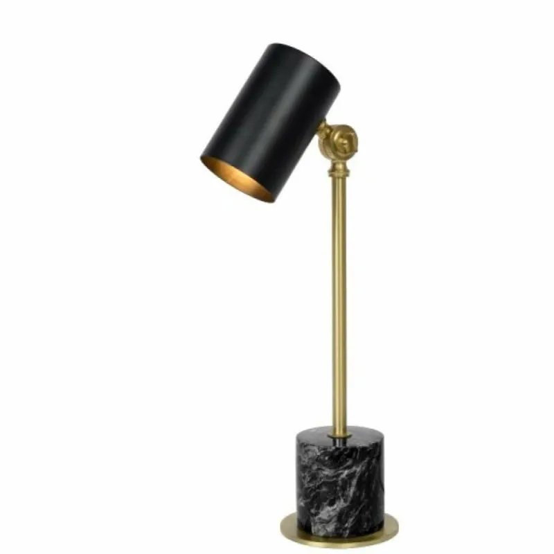 Luminaires Lucide Lampe de table Lucide BRANDON Laiton, 1 lumière* Lampes À Poser