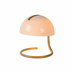 Luminaires Lucide Lampe de table Lucide CATO Or, Laiton, 1 lumière
