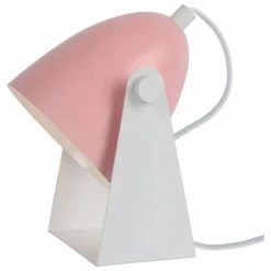 Luminaires Scandinaves-Luminaires Lucide Lampe de table Lucide CHAGO Rose, 1 lumière