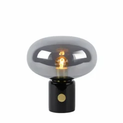 Luminaires Lucide Lampe de table Lucide CHARLIZE Gris, 1 lumière
