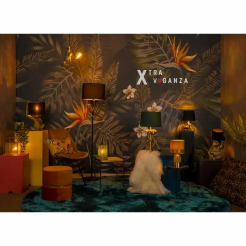 Lampes Dorées-Luminaires Lucide Lampe de table Lucide CHIMP Or, 1 lumière