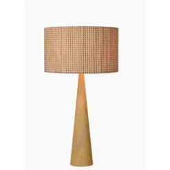 Luminaires Scandinaves-Luminaires Lucide Lampe de table Lucide CONOS Brun, 1 lumière