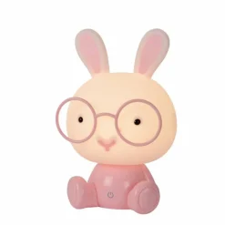 Luminaires Lucide Lampe de table Lucide DODO Rabbit LED Rose, 1 lumière* Éclairage Led
