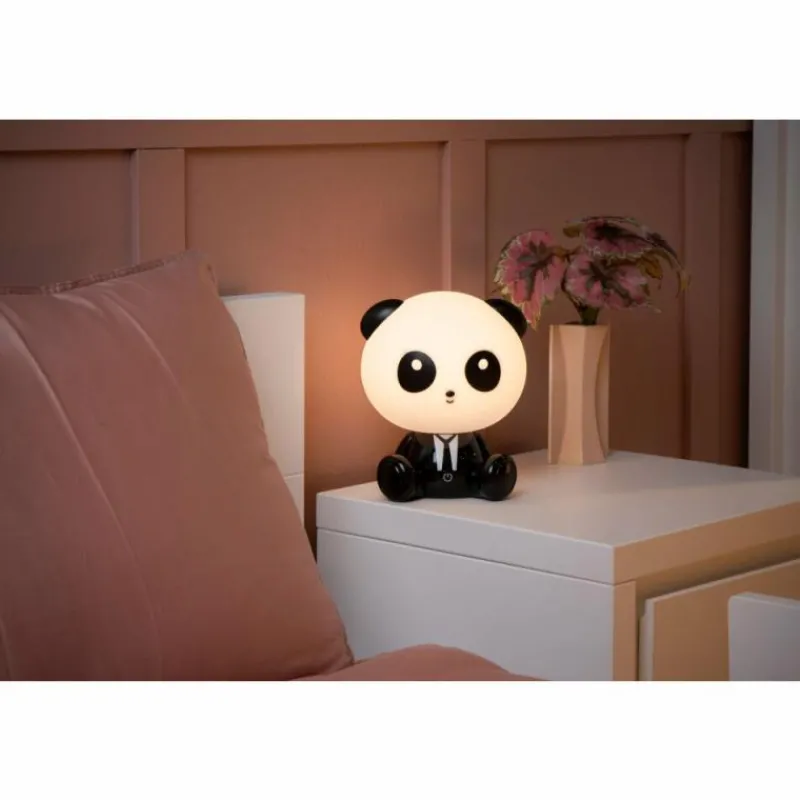 Luminaires Lucide Lampe de table Lucide DODO PANDA LED Noir, 1 lumière* Éclairage Led