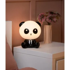 Luminaires Lucide Lampe de table Lucide DODO PANDA LED Noir, 1 lumière* Éclairage Led