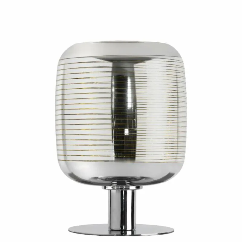 Luminaires Lucide Lampe de table Lucide ERYN Chrome, 1 lumière