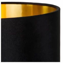 Lampes En Tissu-Luminaires Lucide Lampe de table Lucide ESTERAD Noir, 1 lumière