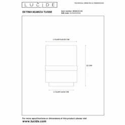 Lampes En Tissu-Luminaires Lucide Lampe de table Lucide EXTRAVAGANZA TUSSE Or, 1 lumière