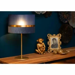 Lampes En Tissu-Luminaires Lucide Lampe de table Lucide EXTRAVAGANZA TUSSE Or, 1 lumière