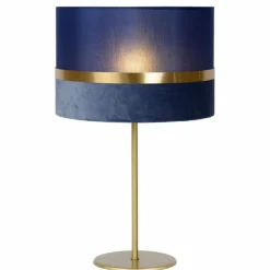 Lampes En Tissu-Luminaires Lucide Lampe de table Lucide EXTRAVAGANZA TUSSE Or, 1 lumière