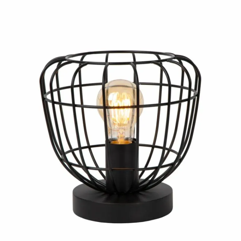 Luminaires Lucide Lampe de table Lucide FILOX Noir, 1 lumière* Lampes À Poser