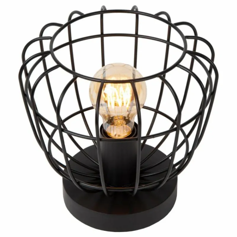 Luminaires Lucide Lampe de table Lucide FILOX Noir, 1 lumière* Lampes À Poser