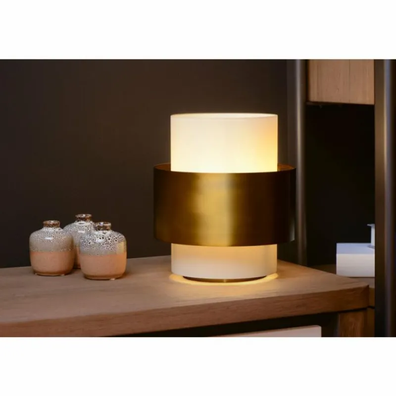 Luminaires Lucide Lampe de table Lucide FIRMIN Laiton, 1 lumière