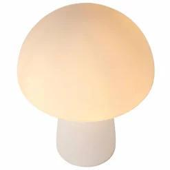 Luminaires Lucide Lampe de table Lucide FUNGO Blanc, 1 lumière