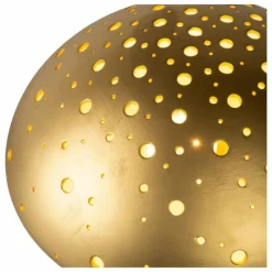 Luminaires Rustiques-Luminaires Lucide Lampe de table Lucide FUNGO Or, Laiton, 1 lumière