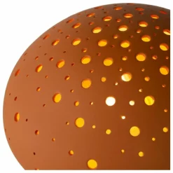 Luminaires Rustiques-Luminaires Lucide Lampe de table Lucide FUNGO Orange, 1 lumière