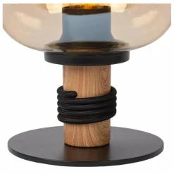 Luminaires Lucide Lampe de table Lucide ILONA Noir, 1 lumière