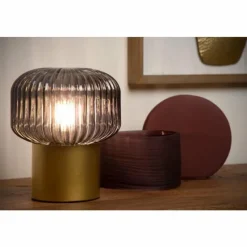 Lampes Dorées-Luminaires Lucide Lampe de table Lucide JANY Or, Laiton, 1 lumière