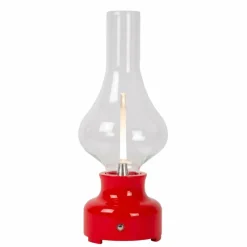 Luminaires Lucide Lampe de table Lucide JASON LED Rouge, 1 lumière