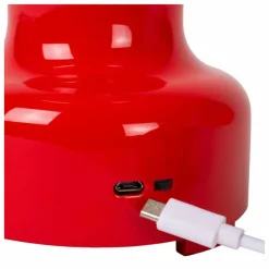 Luminaires Lucide Lampe de table Lucide JASON LED Rouge, 1 lumière