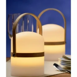 Luminaires Scandinaves-Luminaires Lucide Lampe de table Lucide JOE LED Blanc, 1 lumière