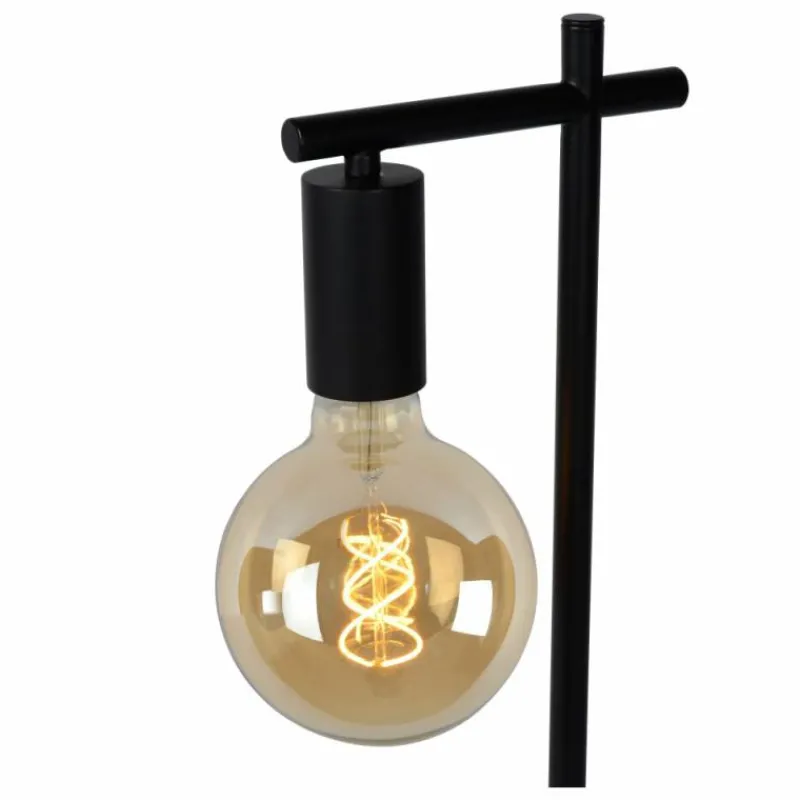 Lampes Vintages & Rétros-Luminaires Lucide Lampe de table Lucide LEANNE Noir, 1 lumière