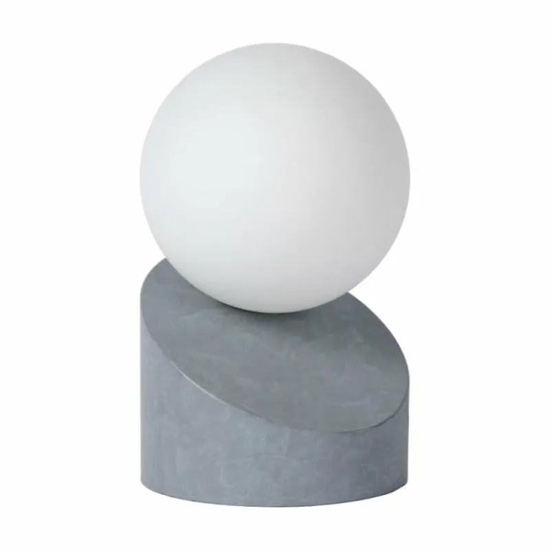 Luminaires Lucide Lampe de table Lucide LEN Gris, 1 lumière