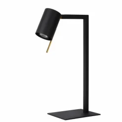 Lampes Industrielles-Luminaires Lucide Lampe de table Lucide LESLEY Noir, 1 lumière
