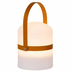 Luminaires Lucide Lampe de table Lucide LITTLEJOE LED Brun, Blanc, 1 lumière