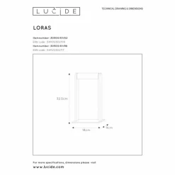 Lampes Dorées-Luminaires Lucide Lampe de table Lucide LORAS Or, Laiton, 1 lumière