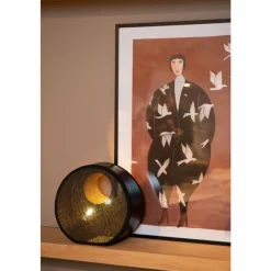 Luminaires Scandinaves-Luminaires Lucide Lampe de table Lucide LOXIA Noir, 1 lumière