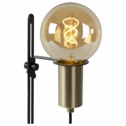 Luminaires Lucide Lampe de table Lucide MALCOLM Noir, 1 lumière* Lampes À Poser