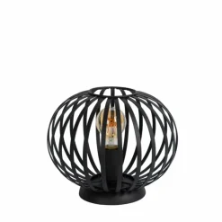 Luminaires Lucide Lampe de table Lucide MANUELA Noir, 1 lumière* Lampes À Poser