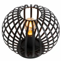 Luminaires Lucide Lampe de table Lucide MANUELA Noir, 1 lumière* Lampes À Poser