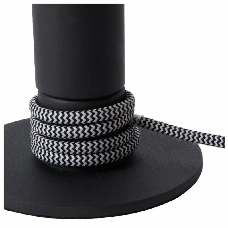 Lampes Vintages & Rétros-Luminaires Lucide Lampe de table Lucide MARIT Noir, 1 lumière