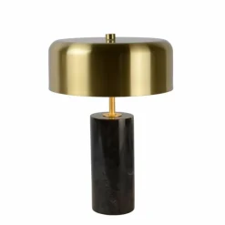 Lampes Art Déco-Luminaires Lucide Lampe de table Lucide MIRASOL Noir, 3 lumières
