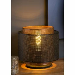 Lampe Turque-Luminaires Lucide Lampe de table Lucide ORRIN Noir, 1 lumière
