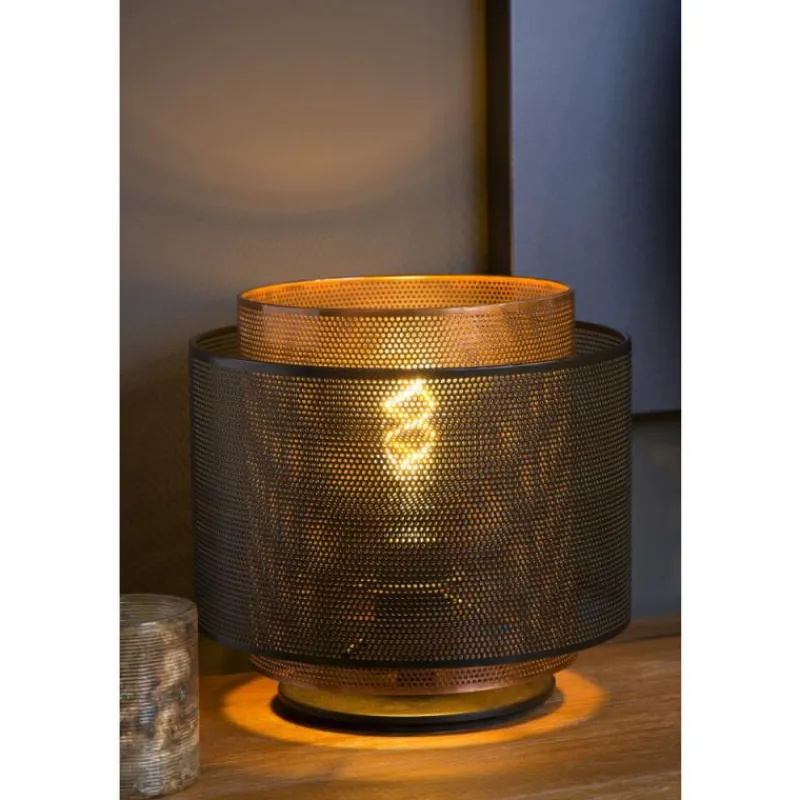 Lampe Turque-Luminaires Lucide Lampe de table Lucide ORRIN Noir, 1 lumière