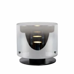 Luminaires Lucide Lampe de table Lucide OWINO LED Gris, 1 lumière