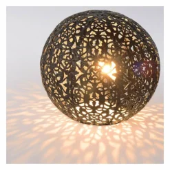 Lampe Turque-Luminaires Lucide Lampe de table Lucide PAOLO Noir, 1 lumière