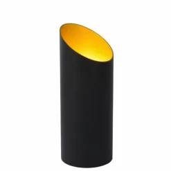 Lampes Dorées-Luminaires Lucide Lampe de table Lucide QUIRIJN Noir, 1 lumière