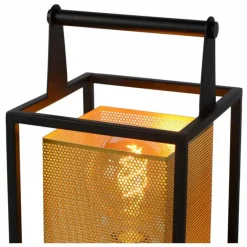 Lampes Dorées-Luminaires Lucide Lampe de table Lucide SANSA Noir, 1 lumière