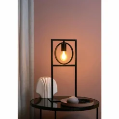 Luminaires Lucide Lampe de table Lucide SUUS Noir, 1 lumière* Lampes À Poser